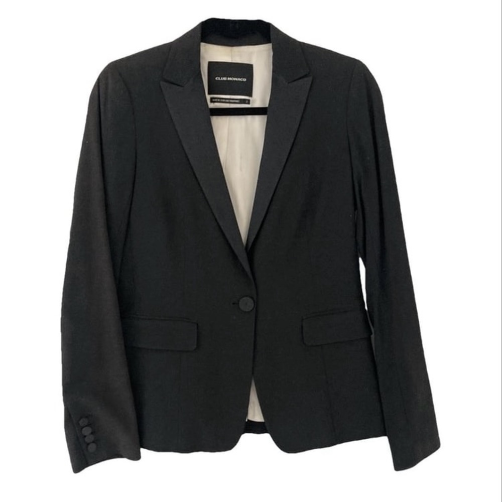 COPY - Blazer w Tuxedo Lapel
